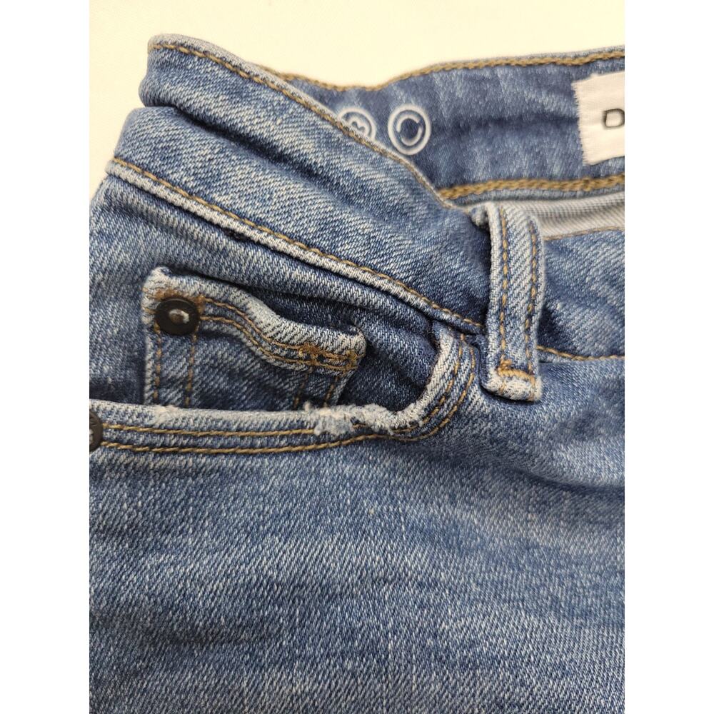 Girl's DL1961 Jenny Denim Skirt Blue Rose Kids Children's Size 8 - Picture 6 of 10